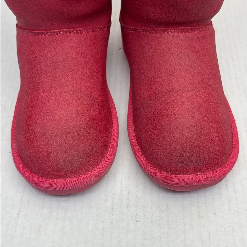 Koolaburra Cream Faux Shearling Lined Footwear, size 1 little girl, box 36